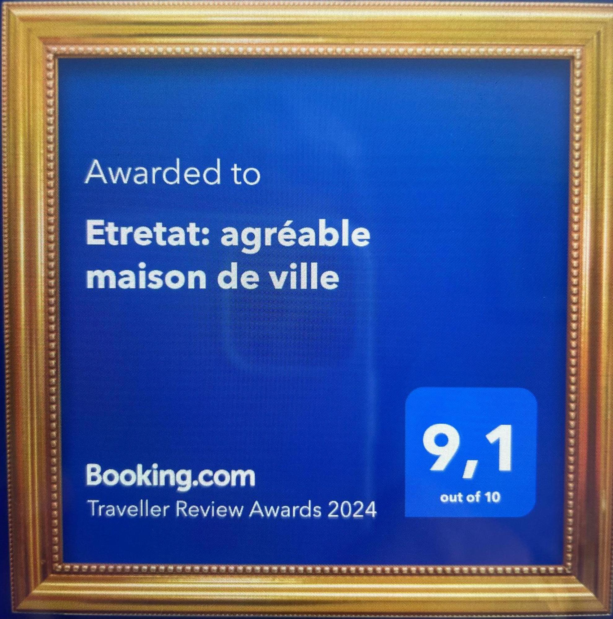 Etretat: Agreable Maison De Ville Exterior foto